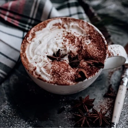 Горячий кофе